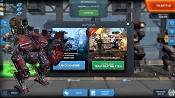 War Robots [3.3] Update - NEW Team Deathmatch gameplay