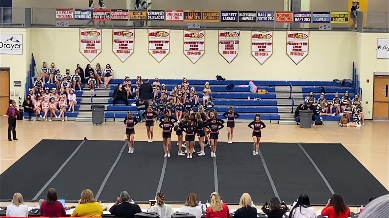Linganore High School Maryland State Cheerleading competition Fall