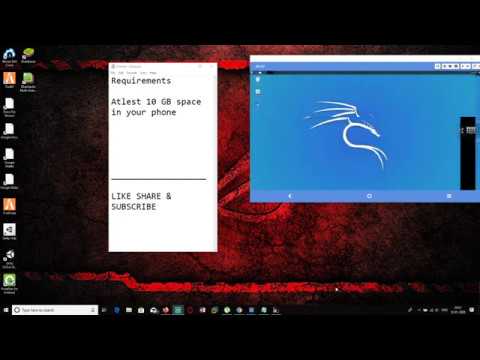With Android Linux Kali Root With Android Linux Kali Root