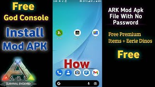 ARK Mobile - Free God Console Mod Apk Save Data Installation Guide🦖 | Ark Mobile Hack screenshot 5
