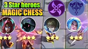 ♟️♟️ FOUR - THREE STAR HEROES UNSTOPPABLE IRITHEL ONE SHOT 6000 DAMAGE ASTRO SYNERGY | MAGIC CHESS