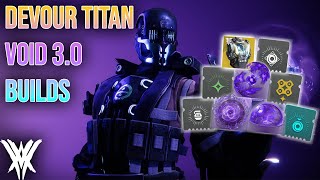 Devour Titan Void 3.0 Build (Grenade Regen, Overshield & Volatile Rounds) | Destiny 2 Witch Queen