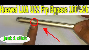 huawei lua u22 frp google account bypass new method/huawei lua-u22 frp bypass without pc