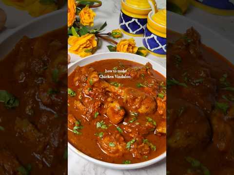 How to make Goan Chicken Vindaloo 🌶️🍗👩‍🍳#shorts #ytshorts #asmr