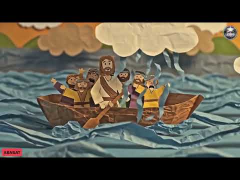 The Calming of the Storm - Style Paper Cut-Out