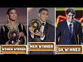 CAF AWARDS 2025 WINNERS FT ACHRAF HAKIMI YASSINE BONOU GHIZLAINE CHEBBAK OTHMANE MAAMMA