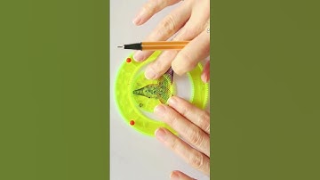 Satisfying and relaxing Spirograph design video #spirograph #how #drawing #shorts