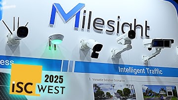 AI That Detects Potted Plants?! Milesight Security Cameras, Smart NVRs & Solar Tech at ISC West 2025