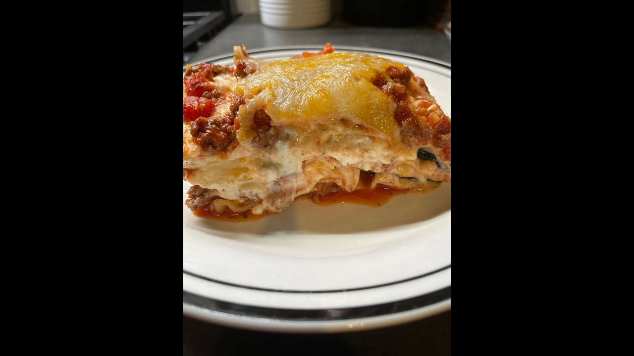 A cross section of 3-Hour Lasagna