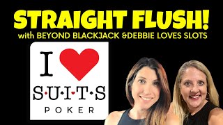 🟡 I GOT A STRAIGHT FLUSH! I Luv Suits / High Card Flush at Green Valley Ranch Casino Las Vegas