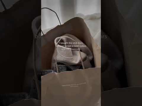 Zara bomber jacket