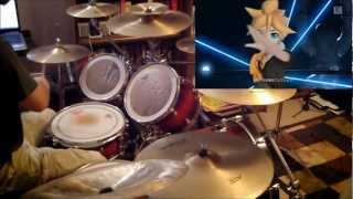 [Kagamine Len] Butterfly on Your Right Shoulder (Drum Cover)