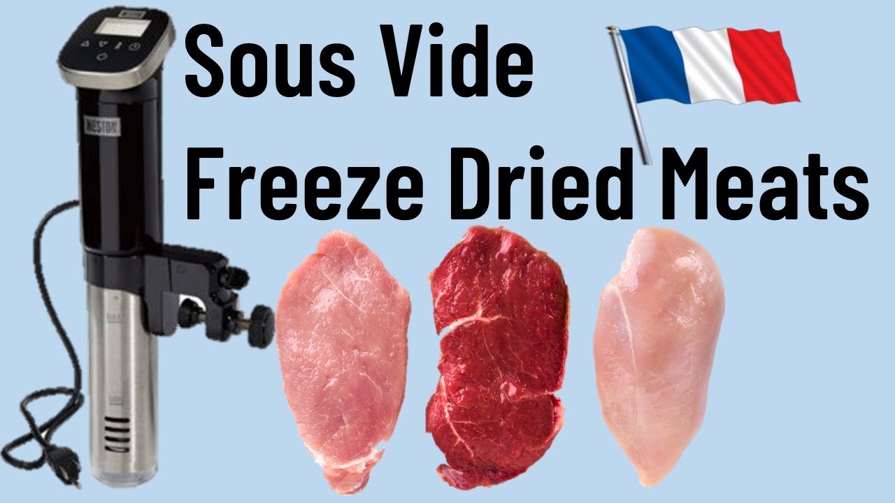 Freeze Drying with SousVide Cooked Meats Instant Pot Teacher