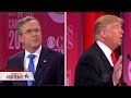 Donald trump jeb bush get heated over syria national security