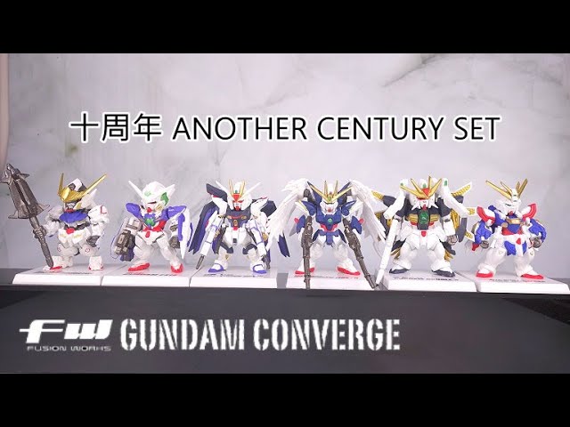 ガンダムコンバージ 10周年UNIVERSAL・ANOTHER CENTURY FW GUNDAM CONVERGE 10周年 ANOTHER CENTURY SET - 城西ドンガルドン