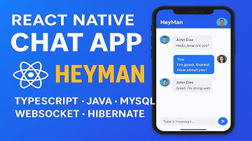 HeyMan Chat App Demo: Real-Time Messaging Built with React Native, Java Servlets & WebSockets