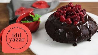 Çikolatalı Frambuazlı Pasta Sevgililer Günü Özel - İdil Yazar Ile Yemek Tarifleri