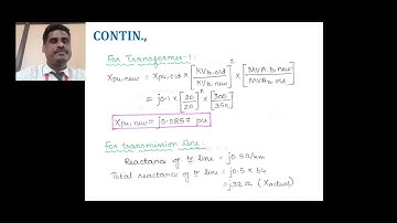 Power System Analysis - Reactance diagram and sample problems