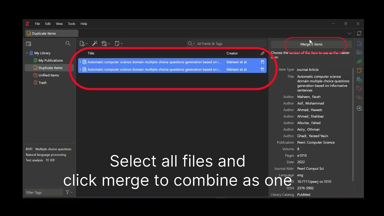How to use Zotero reference manager - YouTube