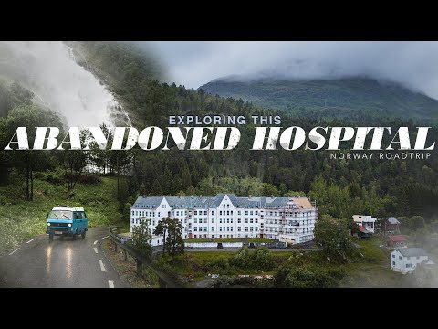 Exploring a creepy abandoned hospital 500m above the fjord - Norway roadtrip 2021