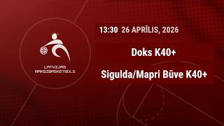 Doks - Sigulda/Mapri Būve | Maksibasketbola K40+
