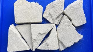 🔥🤩SUPER SOFT BLACK & WHITE BROKEN SHALE STONES ASMR CLEANING VIDEO❤️‍🔥| SOFT CLEANING |#viral#asmr  screenshot 1