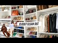 EXTREME WARDROBE ORGANISE & DECLUTTER  |  WALK IN WARDROBE TOUR|