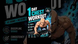 🔥 Day 1 Chest Workout at Home | 30 Day Body Transformation Challenge 💪
