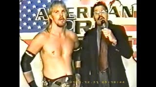 Buckshot interview 🎙️ interview (Air date 1-26-2002) American pro wrestling TV South Carolina 