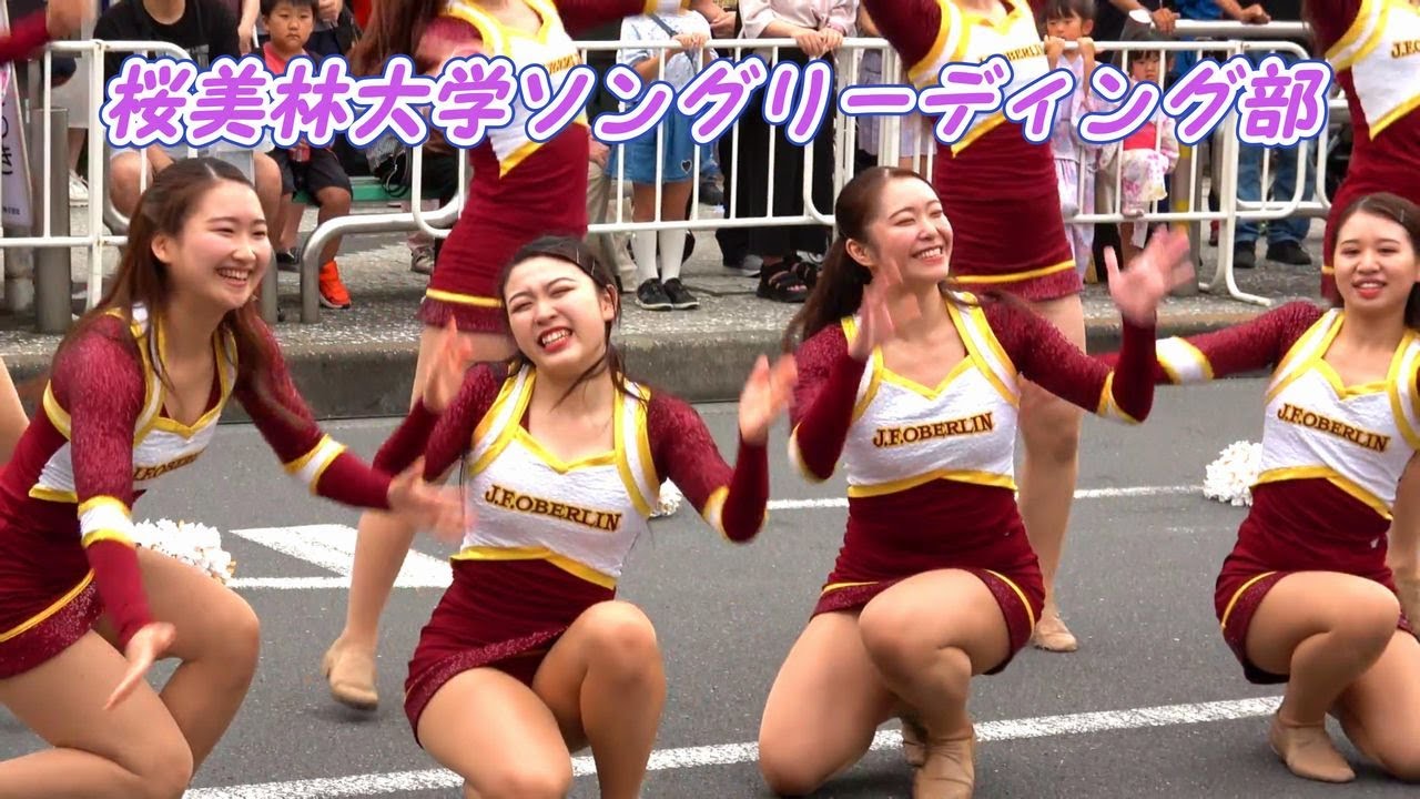 元気いっぱいのチアダンス！桜美林大学ソングリーディング部 福生七夕