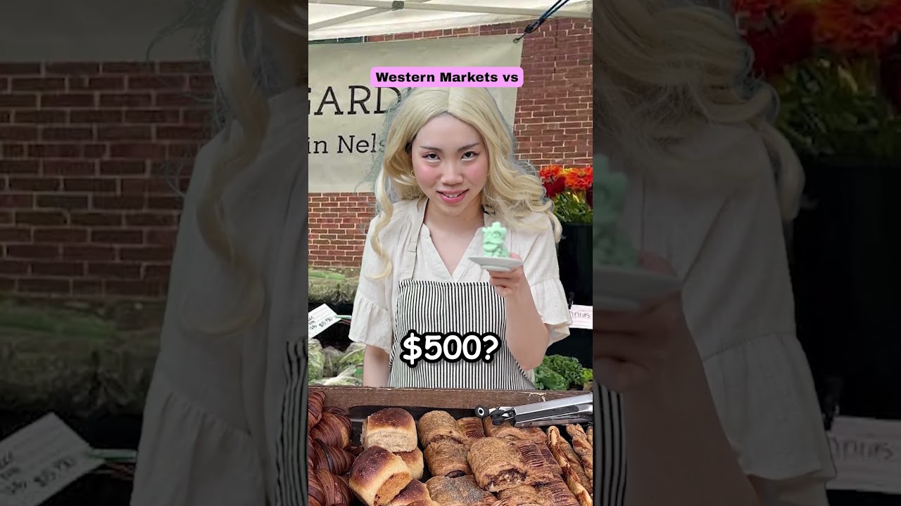 Food at White Markets vs Asian Markets