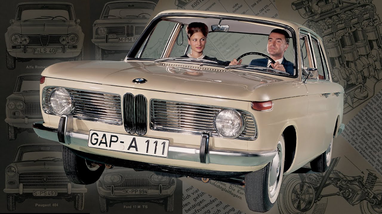 BMW 1500 • новейшая ИСТОРИЯ BMW • Neue Klasse 60-х