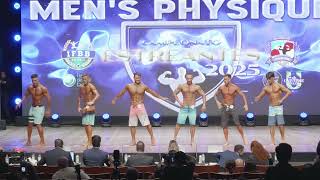 Estreantes 2025 Confrontos Mens Physique Até 176