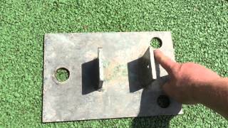 Explanation of how we build a marquee on a Tennis Court