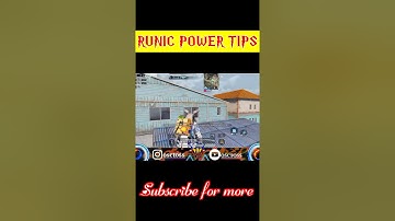 Bgmi tips and tricks || bgmi runic power tips and tricks | bgmi new glitch .#bgmi ,#shorts .