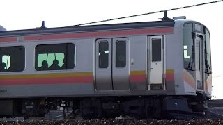 E129系新ニイB11+A17編成 信越本線上り424M