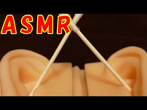 【ASMR】耳かき綿棒の4K画質テスト