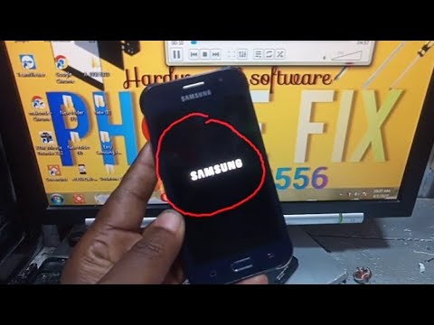 solution samsung j1 ace stuck on logo✓ - YouTube