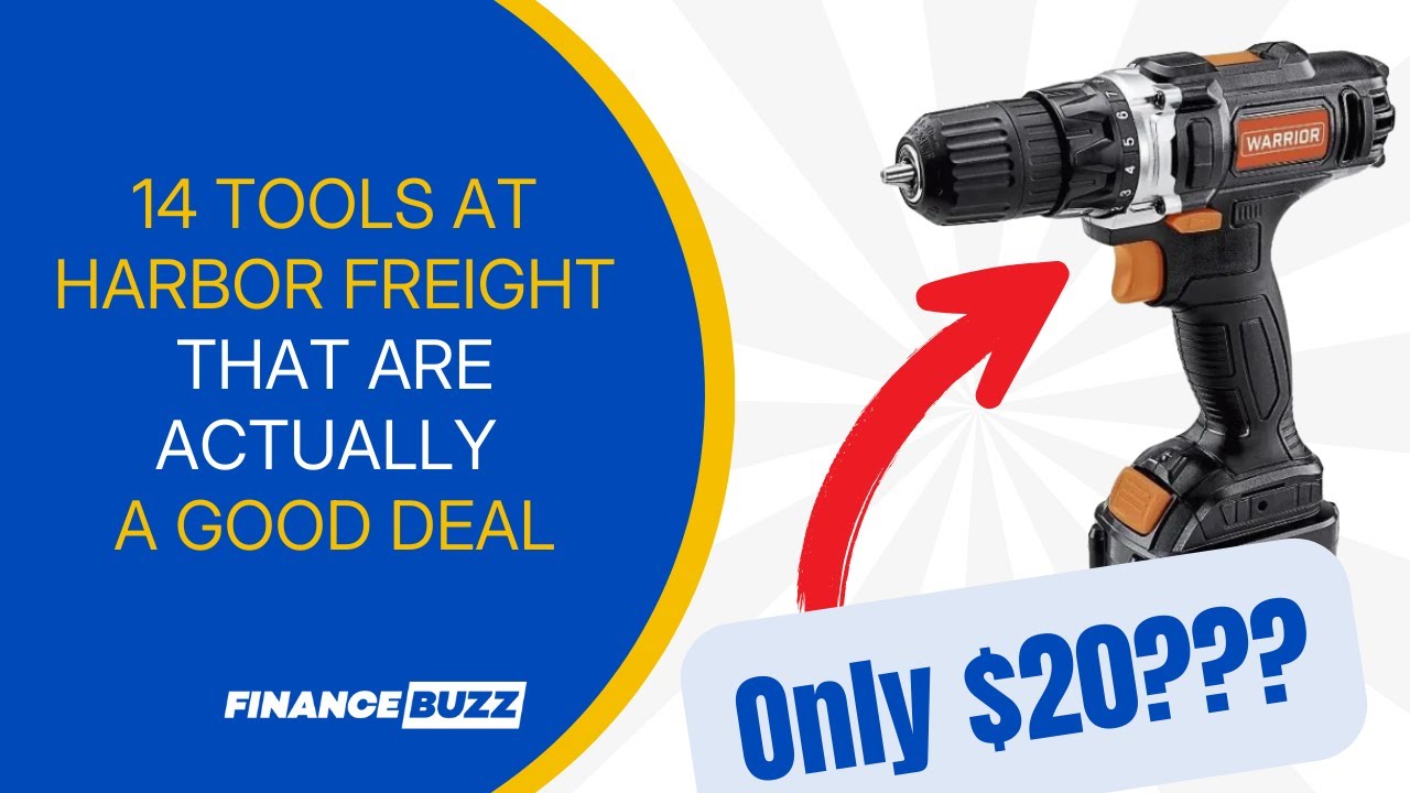 14 Tools at Harbor Freight That Are Actually a Good Deal - YouTube