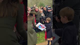 Prince Louis Shows Princess of Wales Paddington Bear Card | 2022