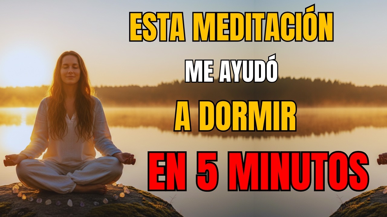 Meditacion Guiada para dormir Profundamente y Liberar Ansiedad