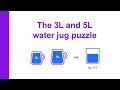 How to measure 4L water using 3L and 5L jug?