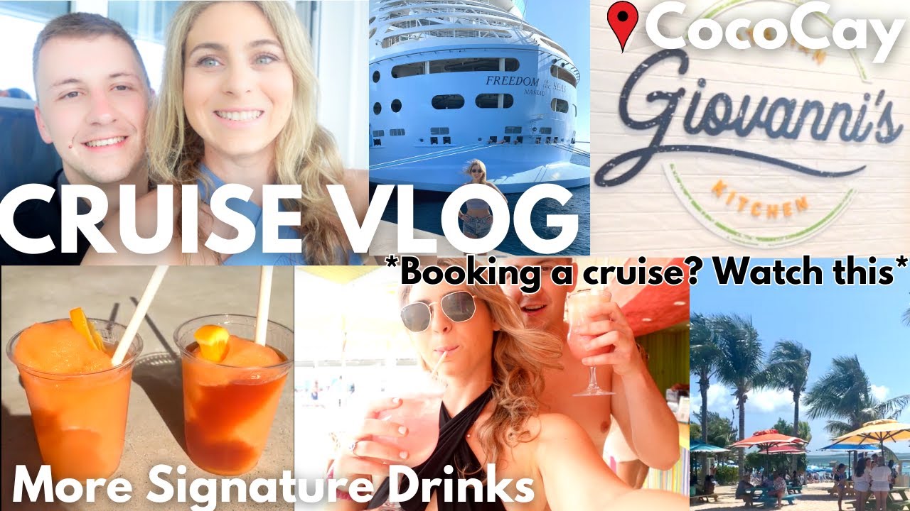 How Royal Caribbean’s CocoCay REALLY is | Freedom of the Seas | Specialty Dining Review part 2 VLOG