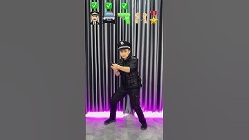 Thumbnail of LNS - Anh Su Hào làm cảnh sát 🚓🔫👮🏻‍♀️ Police dance cover #shorts
