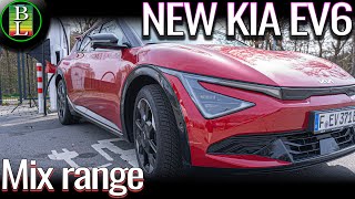 NEW 2025 KIA EV6 RWD (84kWh) - 110 km/h (68mph) range test