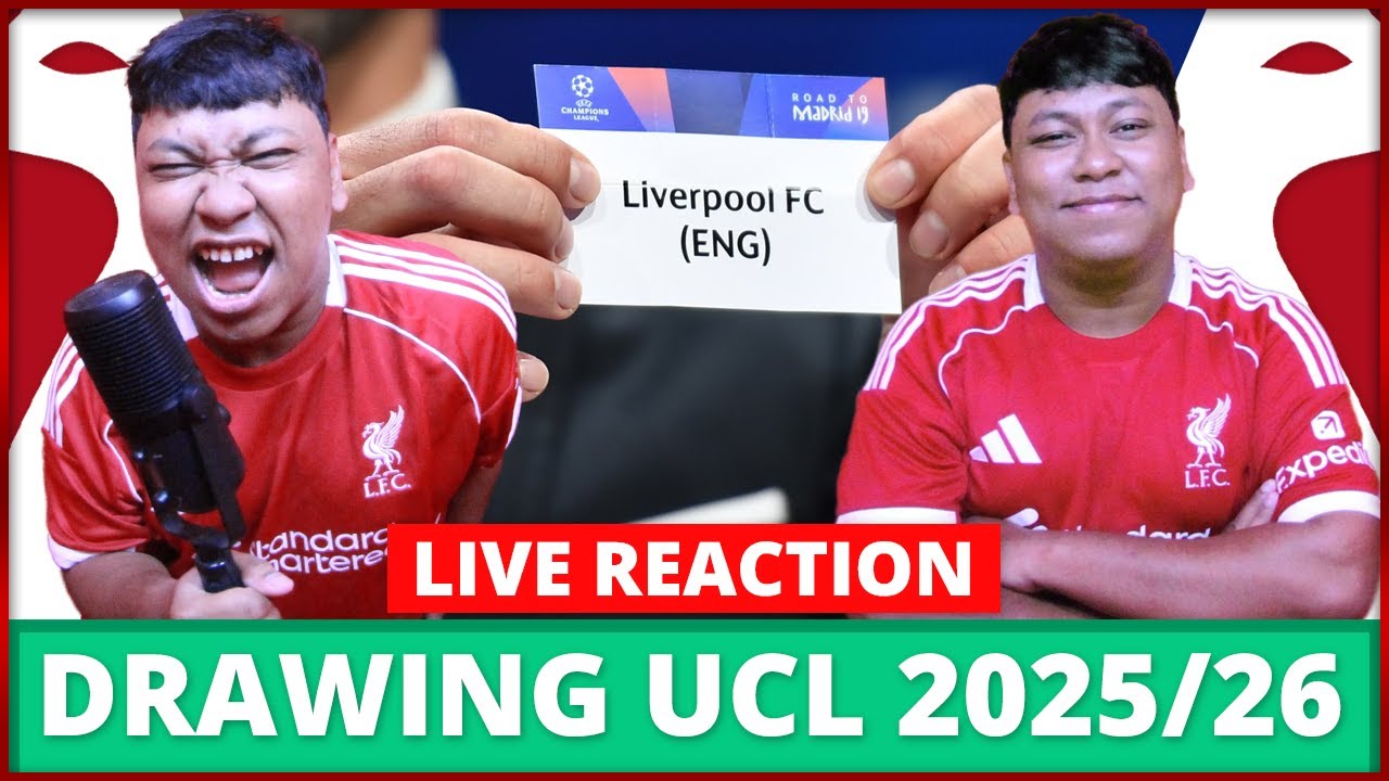 LIVE REACTION: DRAWING UCL 2025/26 | FASE LIGA