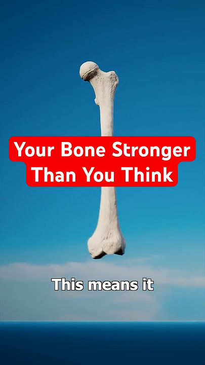 How Strong is Your Bone?  #medical #science #sciencefacts #medicalstudent