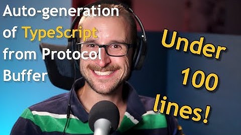 TypeScript: gRpc Server with auto-generation of TypeScript with ProtoBuf under 100 lines of code!