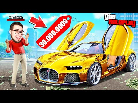 Видео: КУПИЛ РЕДКУЮ BUGATTI ATLANTIC ЗА 30.000.000$! МОЙ НОВЫЙ ЭКСКЛЮЗИВНЫЙ МОНСТР! (GTA 5 RP)