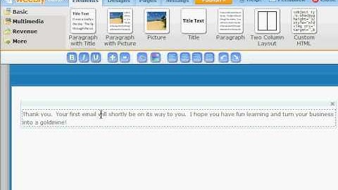 Incorporate an autoresponder to your capture page
